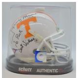 UT Mini-Helmet Signed by Johnny Majors