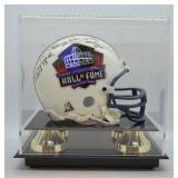 NFL Hall of Fame Signed Mini-Helmet