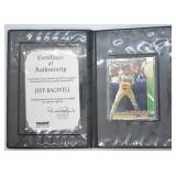 Jeff Bagwell signed Trading Card