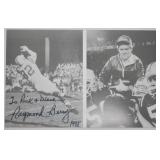 Picture Card Signed by Raymond Berry