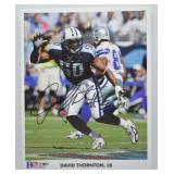 Photo Signed by David Thornton