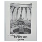 Photo Signed by Barbara Eden