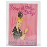 Book Signed by Sophie Tucker