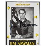 Card Signed by Jim Newman