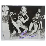 Photo Signed by Billy Cannon