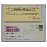 Special 5000K Cachet Signed by Nolan Ryan