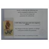 Photo Signed by Miley Cyrus