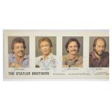 Advertising Card Signed by The Statler Brothers