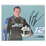 Photo/Card Signed by Ryan Newman