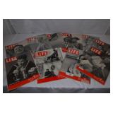 10 Vintage Life Magazines from 2nd Quarter 1941-Pr