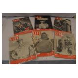 Vintage Life Magazines from 1945,1946,1947