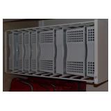 White 8 Drawer Utility Stand-Plastic & Metal