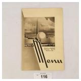 Vintage 1939 New York Worlds Fair Trylon & Sphere