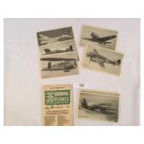 Vintage Photo Pack of Airplane Pictures-Allied Nat