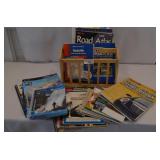 Huge Selection of Road Atlas w/Magazine Rack/Carri