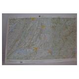 Hubbard Contoured Topographical Map of Rome GA 197