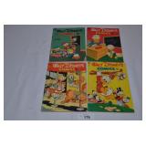 Selection of 4 Dell Walt Disney Comic Books-#117,1