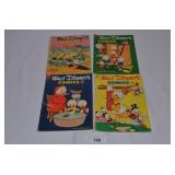 Selection of 4 Dell Walt Disney Comic Books-#129,1