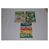 Selection of 3 Dell Walt Disney Comic Books-#120,1