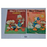Pair of Vintage Dell Walt Disney Comic Books-#131