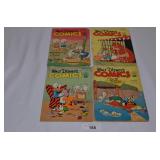 Selection of 4 KK Walt Disney Comic Books-#12,77,8