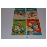 Selection of 2 KK & 2 Dell Walt Disney Comic Books
