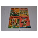 Selection of 4 Dell Walt Disney Comic Books-#114,1