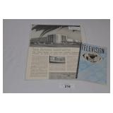 Pair of Vintage NBC Media