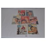 Selection of 7 Vintage TV Guide Magazine from 1950