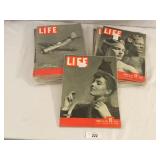 Large Lot of Vintage Life Magazines from 1941