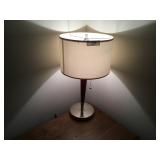 Wood & Metal Table Lamp w/Shade