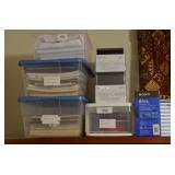 Large Selection of Paper Products,Jewel Cases,VHS