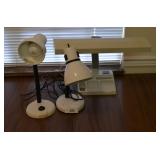 3 Desk Lamps-All Work