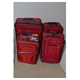 4 Pieces of Luggage-American,Samsonite,Swiss Gear