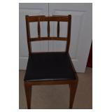 Wooden Chair w/Cushioned Seat