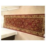 Large Runner Rug-Mainly Red & Gold