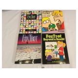 4 Large Soft Cover Foxtrot Comics Books