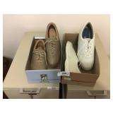 NIB! 2 Pair of Size 11.5 Mens Rockport Shoes-White
