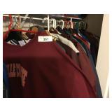 Large Selection of Pre-Worn Mens XL Jackets,Sweate