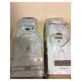 Selection of 8 Size 18 & 19 Mens Blue Shirts-Arrow