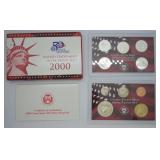2000 SILVER PROOF SET