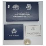 PROOF FIRST FLIGHT HALF DOLLAR W BOX PAPERS