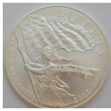 GEM UNC STAR SPANGLED BANNER SILVER DOLLAR
