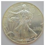 1996 SILVER EAGLE GEM KEY DATE