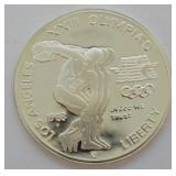 1983 S PROOF SILVER OLYMPIC silver dollar