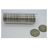 ROLL OF SILVER WARTIME NICKELS