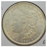 1921 MORGAN DOLLAR CHOICE BU