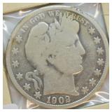 1902 BARBER HALF DOLLAR  G