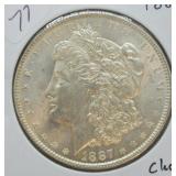 1887 MORGAN DOLLAR  CHOICE BU