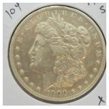 1900 S MORGAN DOLLAR  XF